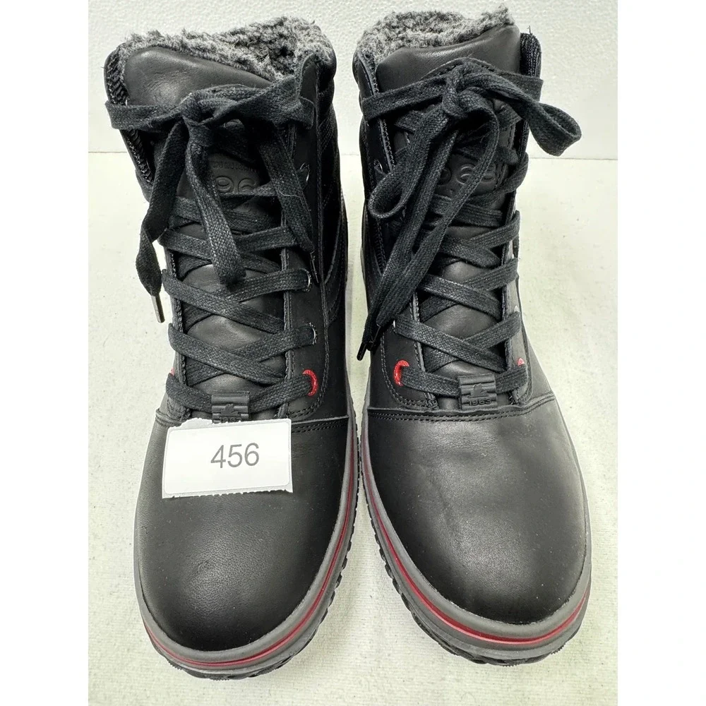 Pajar Tavin Winter Boots Mens 10-10.5 Black‎ Waterproof Leather Insulated